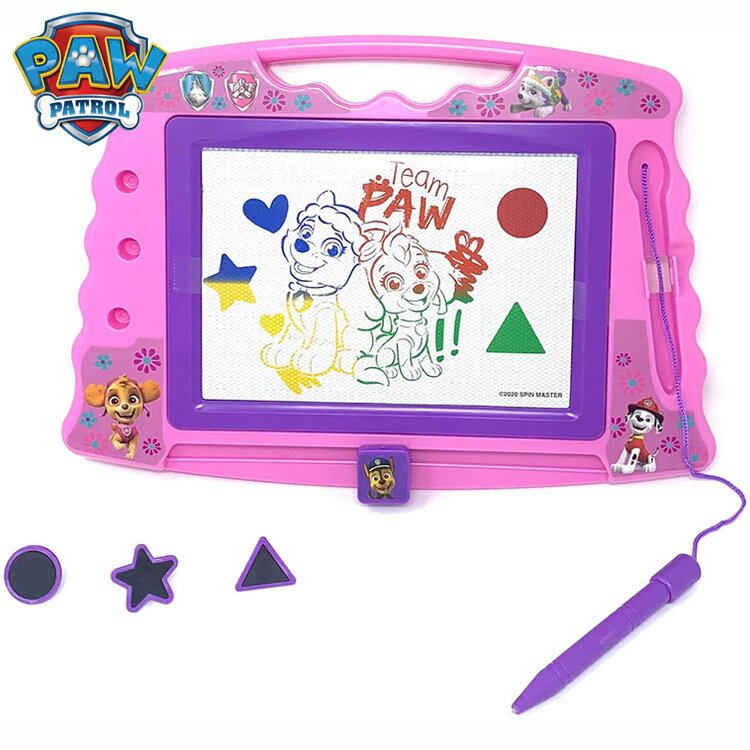 12月中旬入荷予約販売/ パウパト パウ・パトロール スカイ お絵描きボード 育脳 知育玩具 カラフル おえかきボード 磁石 マグネット プレゼント 伝言ボード...