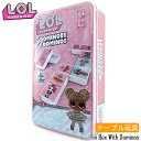 L.O.L. サプライズ！ ブリキボックス 缶 ドミノ 絵合わせ 28ピース ドミノ牌 エルオーエルサプライズ ドミノゲーム ミックス アンド マッチ lolサプライズ おもちゃ 缶ケース付き