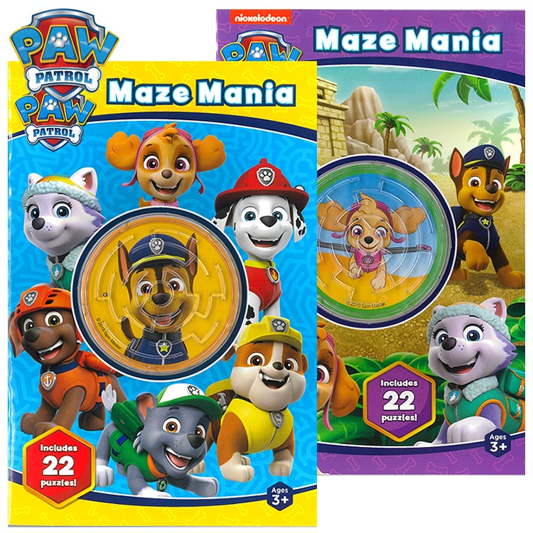 商品説明 キャラクター Paw Patrol 商品名 Paw Patrol Mazemania Activity Book 型番 56796 サイズ 本体(約)：約 W14 ×H20.7 cm 重さ 対象年齢(メーカー参照) 3歳以上 安全基準 材質 紙 生産国 Made in China 仕様 表紙には、ボールを動かしてゴールを目指す 迷路ゲーム付き。 チェイスデザイン、スカイデザインの迷路ゲームは異なります。 答え付き 備考 ※こちらの商品はゆうパケット「ポストイン配達」となります。 商品の追跡が可能です、紛失、未着、破損の場合でも弊社では責任を負いかねます。 配送先への配達で郵便受けに入れられます。 (入らない場合は直接手渡しです)。 不在の場合は通知が郵便受けに入れられますので再配達を直接ご依頼してください。 到着まで約2日-4日かかります。 ※あくまで参考ですのでその時の状況（天候など）により 若干配送日数が変わる場合がございます、ご了承ください。 配達の日時指定は出来ませんのでご了承ください。 ・代金引換・後払い決済はご利用いただけません。 ・ラッピング不可 ・入荷時期によりデザイン・カラー変更の場合がございます。 ・輸入品特有の製造上のキズ、塗装剥がれ等や輸送時の外箱ダメージが見受けられる場合がございます。 ・メーカー出荷時の状態により、箱を修繕しお送りする場合もございます。 ・ご使用時、必ず大人の方がそばで付き添って下さい。 ■画像と商品が一部異なる場合もございますのでご了承ください。 ■在庫数、価格は日々変動いたします。 ※お買いもの前に必ずご確認ください。 ■アメリカ製品について ■お買い物ガイド 【検索キーワード】 パウパトロール パウパト マーシャル チェイス スカイ ラブル めいろ 迷路 迷路あそび 迷路ゲーム 迷路本 迷路 絵本 塗り絵 ぬりえ 可愛い キャラクター グッズ お祝い プレゼント クリスマス 誕生日 模様替え 新学期 春休み 夏休み 冬休み 掃除 大掃除 インテリア