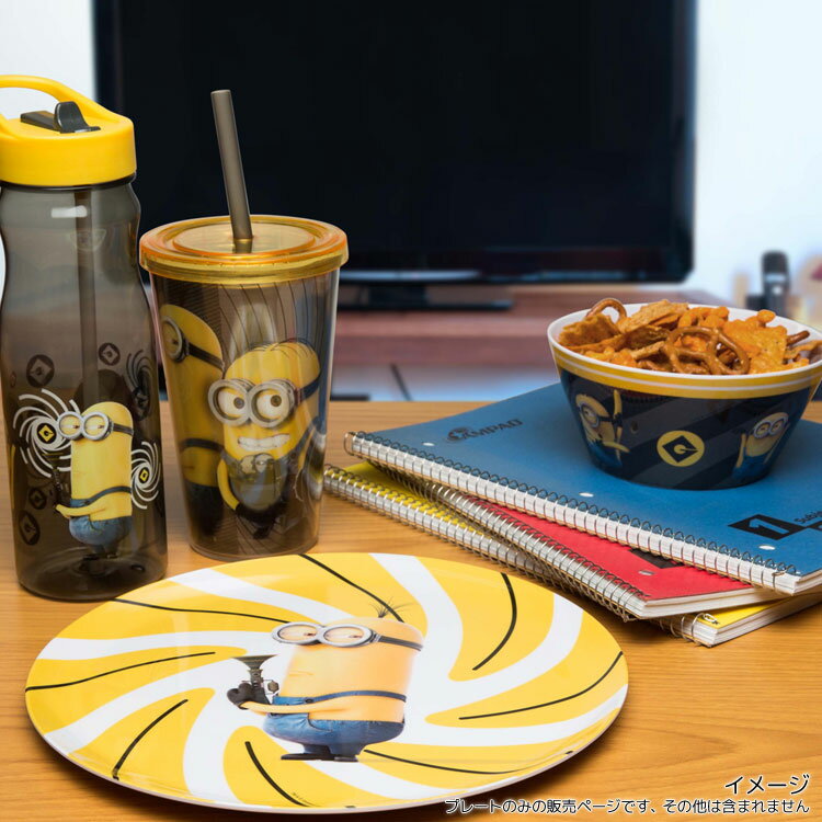 zak 子ども用食器 ラージ プレート 怪盗グルー ミニオン minions 3