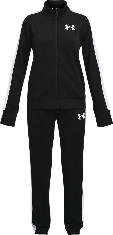 UNDER ARMOUR(アンダーアーマー) 1363380 ジュニア UAガールズ 二ット トラックスーツ 女の子 子供用 ジャージ上下セット