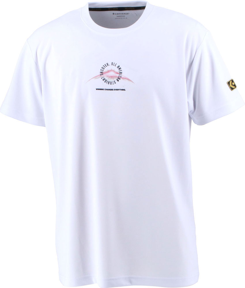 【メール便OK】CONVERSE(コンバース) CBG222352 メンズ ゴールドシリーズ昇華Tシャツ バスケットシャツ バスケTシャツ