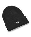 【メール便OK】UNDER ARMOUR(アンダーアーマー) 1373155 UAハーフタイム ビーニー ニットキャップ 帽子 メンズ トレーニング ランニング