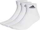 adidas(アディダス) EBL54 ジュニア メンズ レディース 3Pソックス アンクルソックス 薄手・軽量