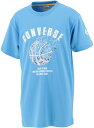 【メール便OK】CONVERSE(コンバース) CB431355 ジュニア プリントTシャツ バスケットボール プラクティスシャツ 練習用 子供用