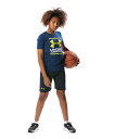 【メール便OK】UNDER ARMOUR(アンダーアーマー) 1378275 ジュニア UAテック ショートスリーブ Tシャツ&ショーツセット 子供用 2点セッ...