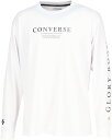 【メール便OK】CONVERSE(コンバース) CBG242353L ゴールドシリーズロングスリーブシャツ ロンT 長袖Tシャツ
