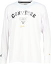 【メール便OK】CONVERSE(コンバース) CBG242354L ゴールドシリーズロングスリーブシャツ ロンT 長袖Tシャツ
