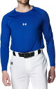 【メール便OK】UNDER ARMOUR(アンダーアーマー) 1384731 UA ヒ ートギア コンフォート フィッティド ロングスリーブ クルーネック シャ...