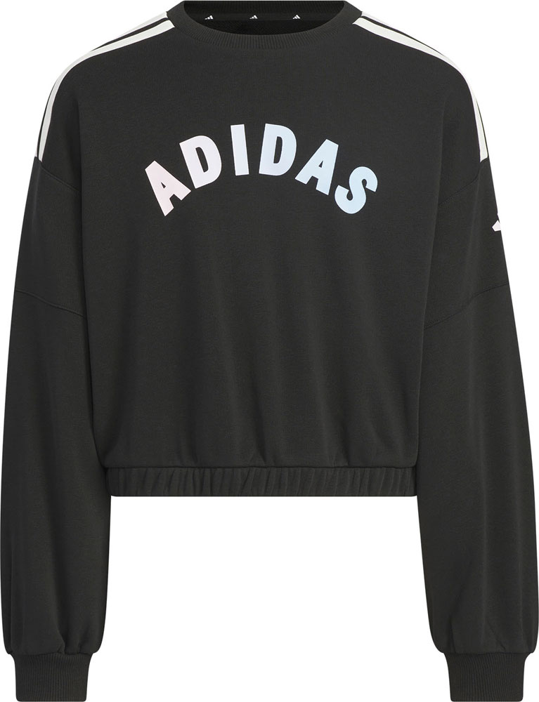 ガールズ スウェット ルーズフィット クルーネック プルオーバー キッズ トップス □adidas(アディダス) OO068