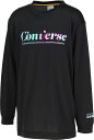 【メール便OK】Jr.プリントロングスリーブ ジュニア 長袖Tシャツ ロンT バスケットボール CONVERSE(コンバース) CB452361L