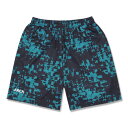 Arch(アーチ) B125-110 Arch grid faded shorts バスケットボール ショーツ バスパン メンズ