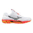 MIZUNO(ミズノ) X1GA2430 ウエーブステルス 6 ハンドボール シューズ 部活 軽量 靴 ミッドソール