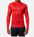 【メール便OK】UNDER ARMOUR(アンダーアーマー) 1358645 UA HG ARMOUR COMP LS MOCK PK メンズ インナー ロングスリーブ(4)