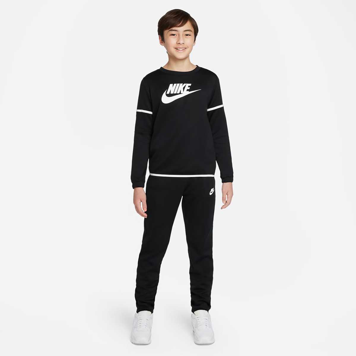 NIKE(ナイキ) DM8084-010 ユース ジュニア ポリー トラックスーツ ジャージ 上下セット