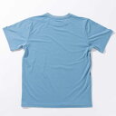 【メール便OK】LEGIT(レジット) 2202-1001 TRIANGLE ZONE メンズ レディースバスケットシャツ DBLUE ダスティブルー 2