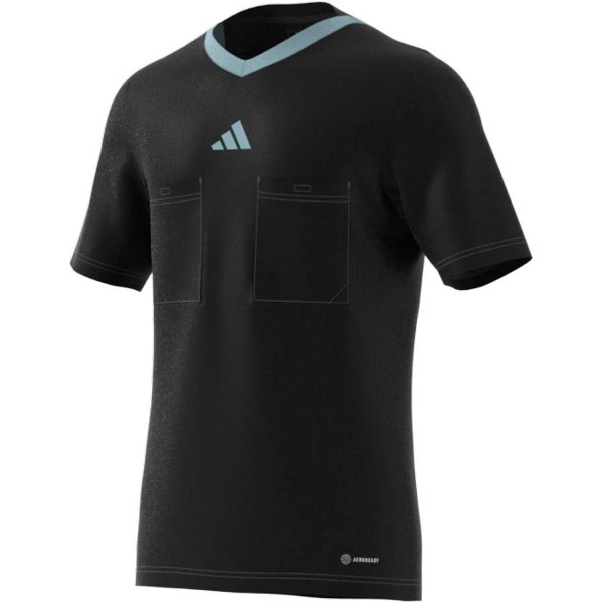 品番 Q5484 ブランド adidas(アディダス) 詳細 2023NEWロゴREF22 コレクションのレフェリーシャツ。マジックテープ付きの胸ポケットは重要な審判のアクセサリーを簡単に収納可能。吸湿性を発揮するAEROREADYテクノロジーを採用。【素材】インターロック【カラー】ブラック対応パンツ品番：SF779 ※在庫はメーカーと共有しておりますので、店頭在庫が欠品の場合はメーカー取り寄せとなり、入荷まで1週間ほど掛かる場合もございます。※メーカー在庫は非常に流動的でございます。メーカー在庫完売の為、商品をご用意することが出来ない場合がございます。※モニタ閲覧環境によっては、画面の商品と実際の商品の色が異なって見える場合がありますがご了承ください。※当店では複数店舗で在庫を共有している為、稀にご注文が重なり在庫切れとなる場合がございます。その際はメールにてご連絡させていただいております。ご了承くださいませ。メーカー希望小売価格はメーカーサイトに基づいて掲載しています。