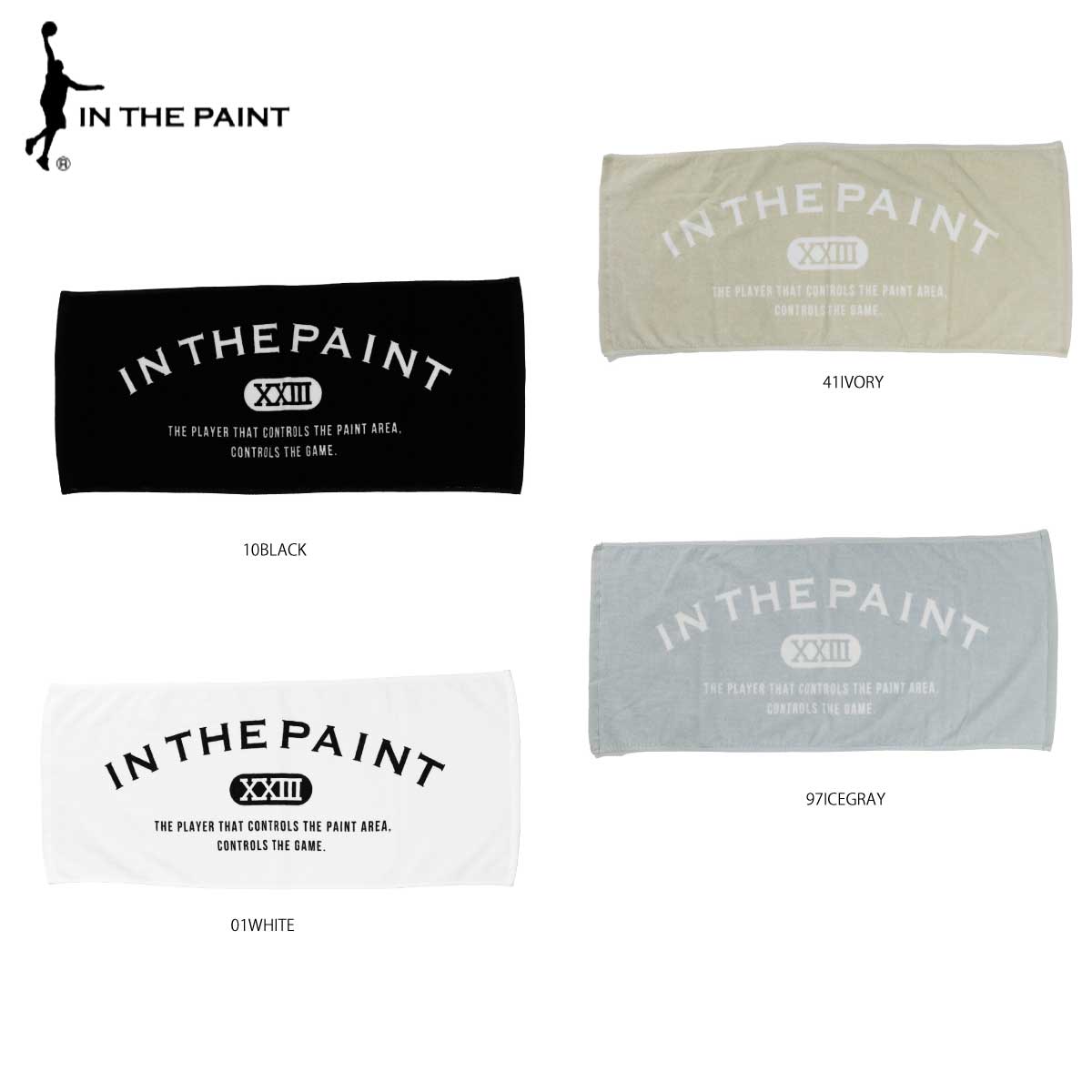 IN THE PAINT(インザペイント) ITP23410 バスケットボール タオルTOWEL スポーツタオル