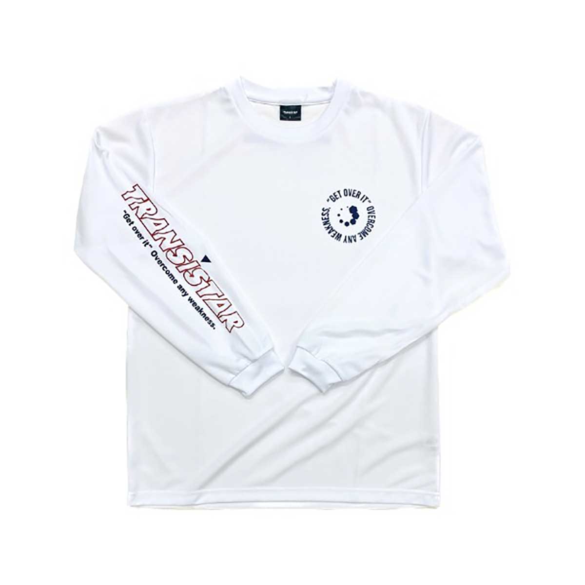 【メール便OK】TRANSISTAR(トランジスタ) HB23TS12 長袖ドライTシャツ 「Get over circle logo」 ハンドボール ロンT