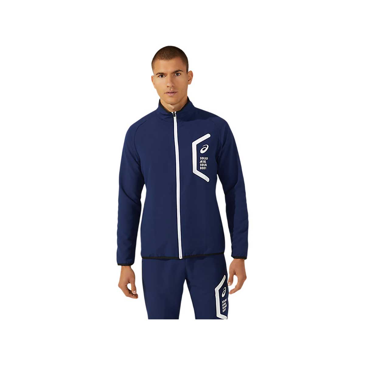 ASICS(アシックス) 2031E052 メンズ トレーニングウェア TEAM HEX DRY CROSS JACKET