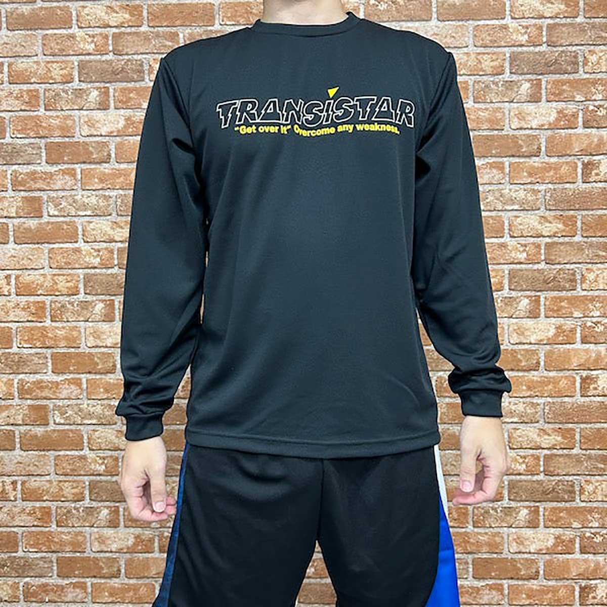 【メール便OK】TRANSISTAR(トランジスタ) HB24TS02 ハンドボール ロングスリーブ ロンT HB DRY L/S Tシャツ BackShadow