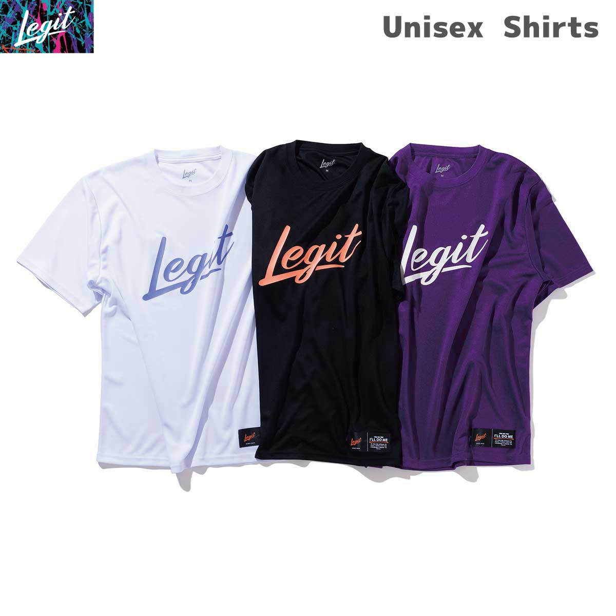 LEGIT(レジット) 2401-1007 メンズ バスケットシャツ BRUSHUP S/S TEE ハニカムメッシュ Tシャツ