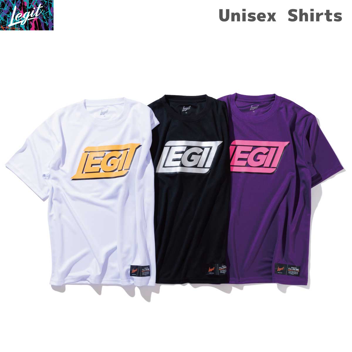 LEGIT(レジット) 2401-1008 メンズ バスケットシャツ ENCLOSE ハニカムメッシュ Tシャツ