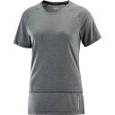 【メール便OK】SALOMON(サロモン) LC2046500 CROSS RUN SS TEE レディース ショートスリーブ 半袖Tシャツ 超軽量 速乾