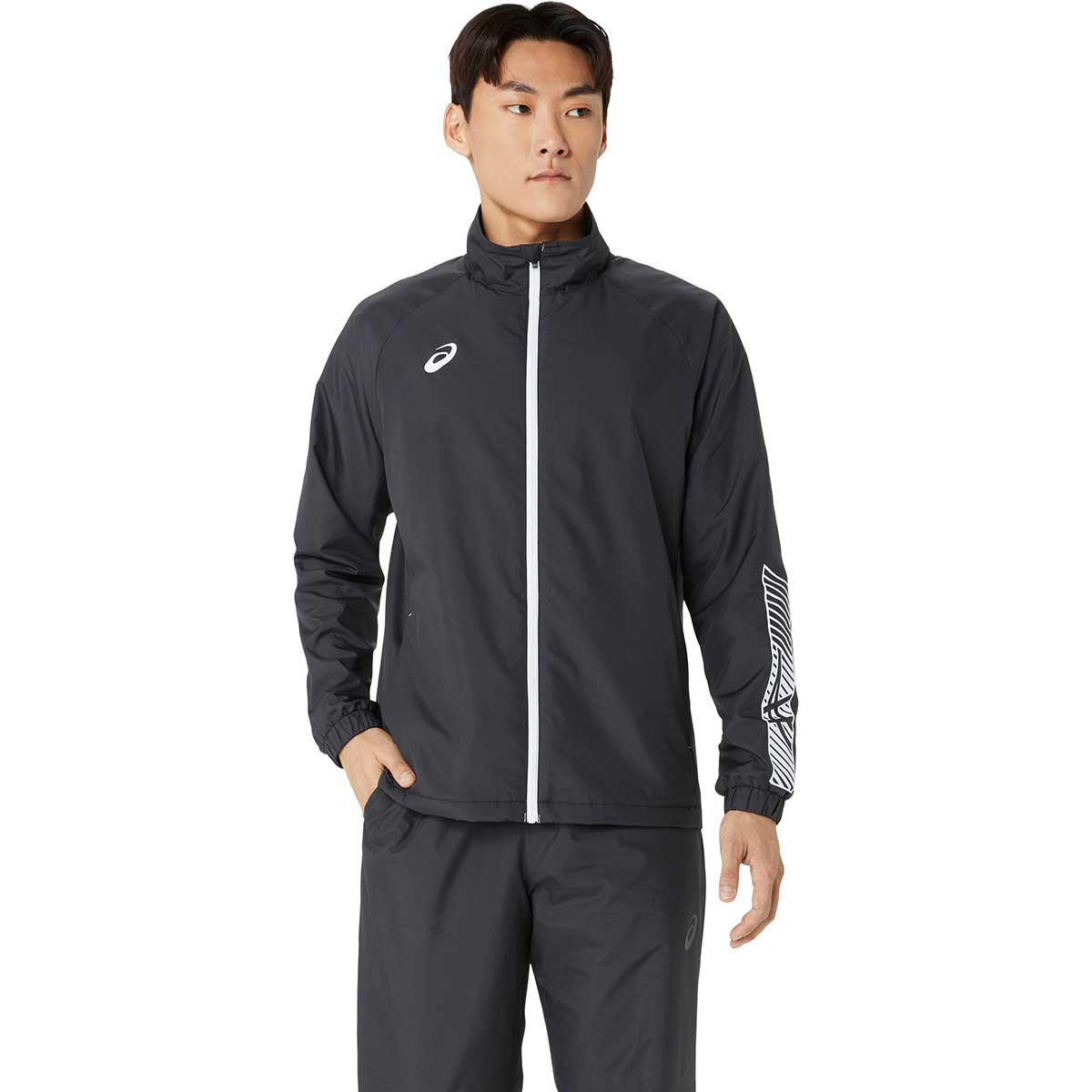 ASICS(アシックス) 2031E745 メンズ スポーツウェア 裏トリコットウインドブレーカージャケット