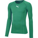 【メール便OK】PUMA(プーマ) 658223 サッカーTシャツ LIGA BASELAYER SS Tシャツ LS