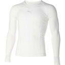 【メール便OK】PUMA(プーマ) 658223 メンズ サッカーTシャツ LIGA BASELAYER クルーネック LS シャツ