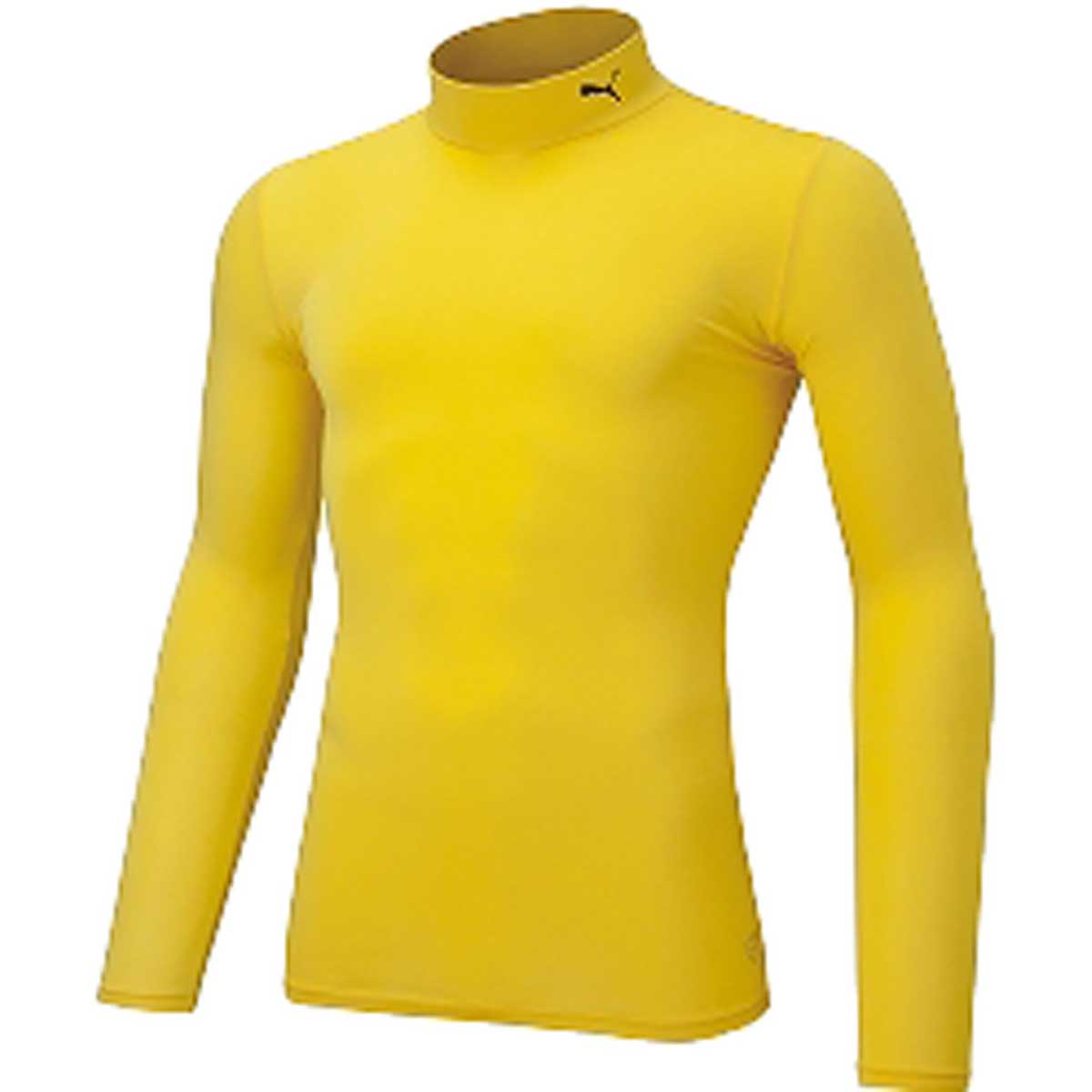 【メール便OK】ユニセックス サッカーゲームシャツ・パンツ コンプレッション ジュニア モックネック LS PUMA(プーマ) 656332