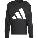 【メール便OK】□adidas(アディダス) KRG02 メンズ マルチスポーツTシャツ エッセンシャルズ ビッグロゴ シングルジャージー長袖Tシャ