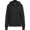 □adidas(アディダス) KQD90 UVニット フルジップフーディー レディース フーディー フルジップ フィットネス