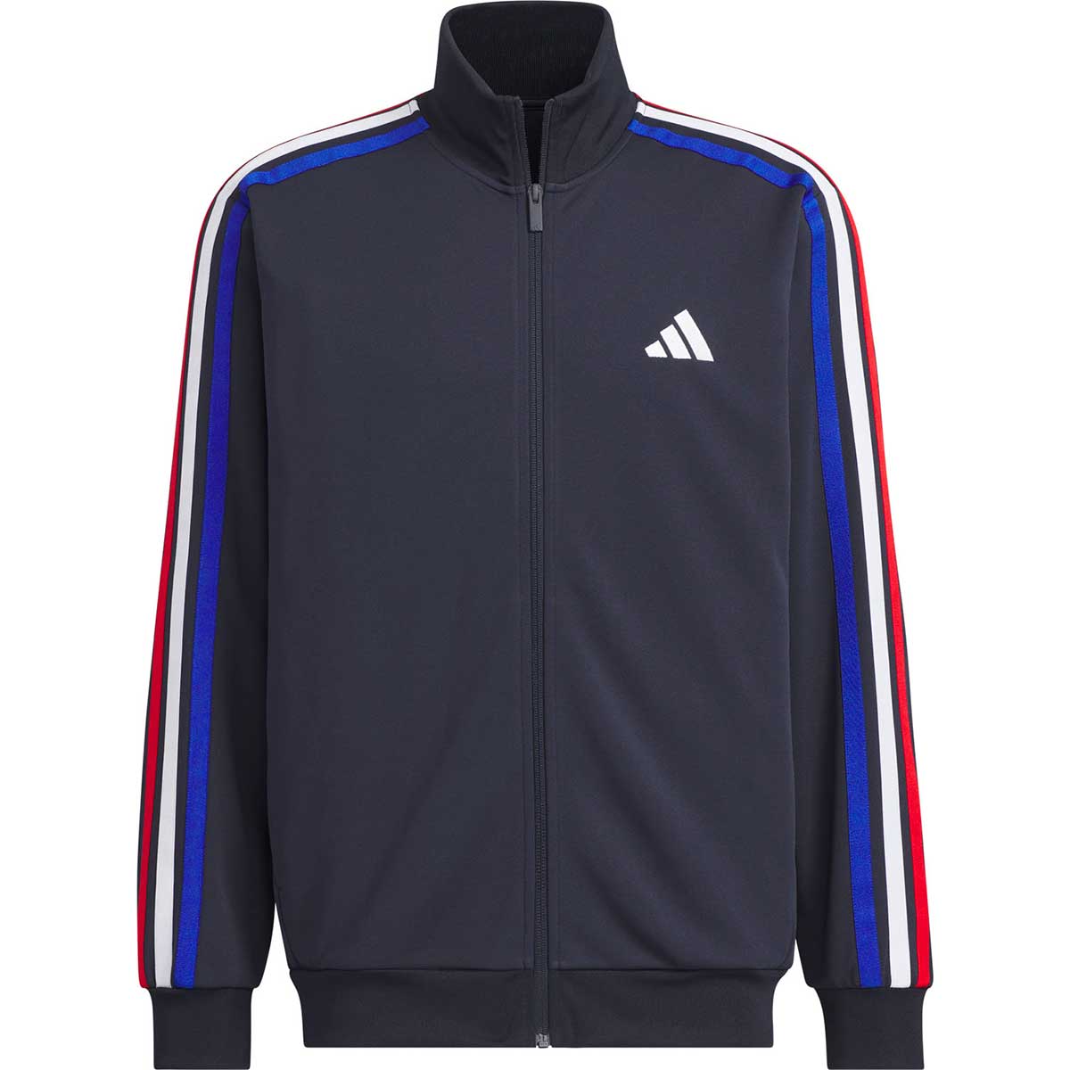 adidas(アディダス) JZR00 メンズ ジャージジャケット スリーストライプス レギュラーフィット ダブルニット