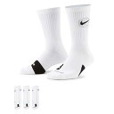 NIKE(ナイキ) DA2123 ナイキ エブリデイ バスケットボール クルーソックス バスケットソックス 3足入り