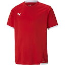 【メール便OK】PUMA(プーマ) 705144 ジュニア サッカーゲームシャツ・パンツ TEAMLIGA ゲームシャツ JR