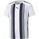 【メール便OK】PUMA(プーマ) 705147 ユニセックス サッカーゲームシャツ・パンツ TEAMLIGA ストライプ ゲームシャツ J
