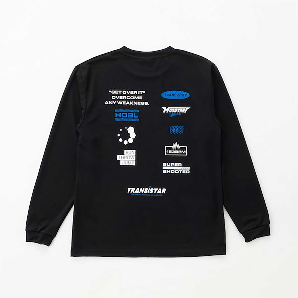 【メール便OK】TRANSISTAR(トランジスタ) HB25TS03 HB DRY L/S T-shirts_BILLBOARD 長袖ドライTシャツ ハンド