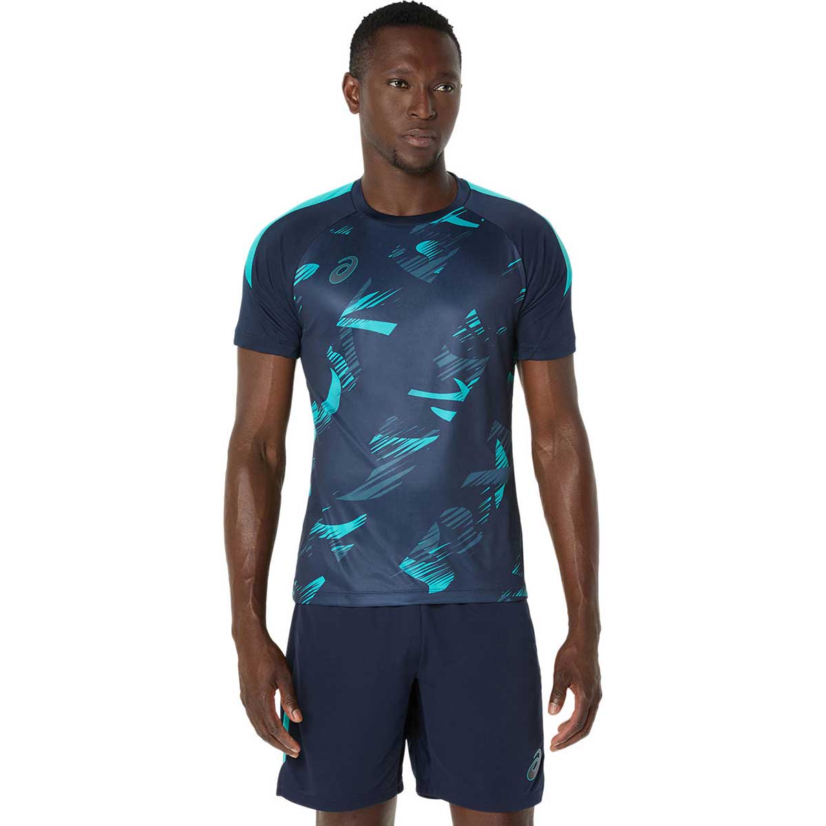 【メール便OK】ASICS(アシックス) 2101A306 サッカー半袖トップス プラクティスグラフィック半袖シャツ