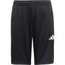 □adidas(アディダス) KQH03 トレイン エッセンシャルズ スリーストライプス ジュニア ハーフパンツ