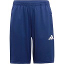 □adidas(アディダス) KQH03 トレイン エッセンシャルズ スリーストライプス ジュニア ハーフパンツ