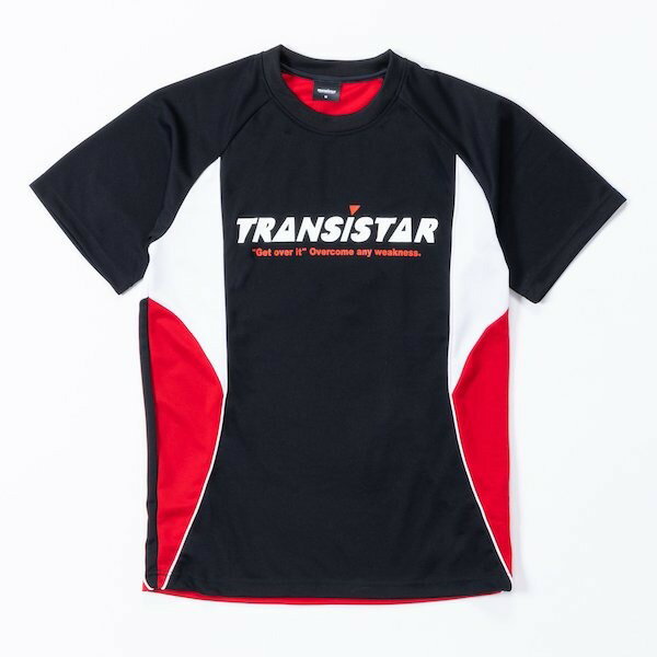 品番 HB23ST01 ブランド TRANSISTAR(トランジスタ) 詳細 【商品名】スイッチングゲームシャツ【素材】ポリエステル(ドライ)100%【サイズ】Mサイズ：後ろ丈70.5cm、胸囲102cm、裄丈40cmLサイズ：後ろ丈72.5cm、胸囲106cm、裄丈41cmXLサイズ：後ろ丈74.5cm、胸囲110cm、裄丈42cm【カラー】ブラックレッド ※在庫はメーカーと共有しておりますので、店頭在庫が欠品の場合はメーカー取り寄せとなり、入荷まで1週間ほど掛かる場合もございます。※メーカー在庫は非常に流動的でございます。メーカー在庫完売の為、商品をご用意することが出来ない場合がございます。※モニタ閲覧環境によっては、画面の商品と実際の商品の色が異なって見える場合がありますがご了承ください。※当店では複数店舗で在庫を共有している為、稀にご注文が重なり在庫切れとなる場合がございます。その際はメールにてご連絡させていただいております。ご了承くださいませ。メーカー希望小売価格はメーカーサイトに基づいて掲載しています。