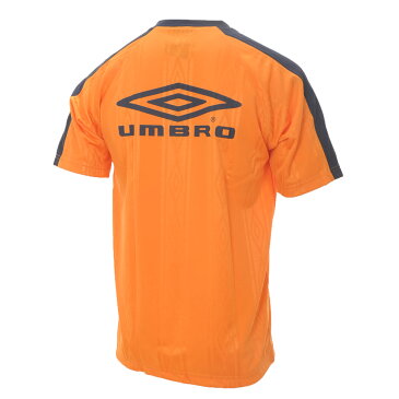 UMBRO アンブロ HKD7332J ジュニア サッカー ゲームシャツ 半袖トレーニングTシャツ オレンジ