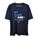 メール便OK AND1 アンドワン S738110902 メンズ バスケットウェア 半袖Tシャツ STANDS ALONE TEE