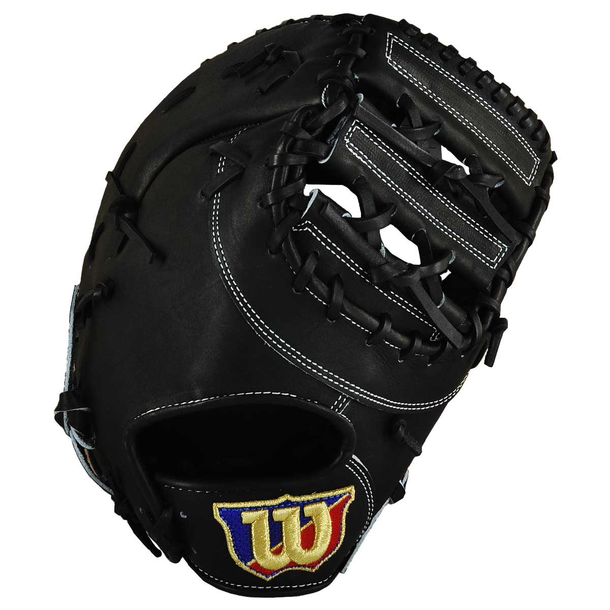 硬式 野球用グラブ ファーストミット 一塁手用 SELECT 右投用 33N ブラック WILSON(ウィルソン) WBW103199