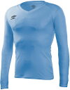 【メール便OK】L/Sパワーインナー Vネックシャツ サッカー インナーシャツ ウェア フットサル UMBRO(アンブロ) UAS9701L