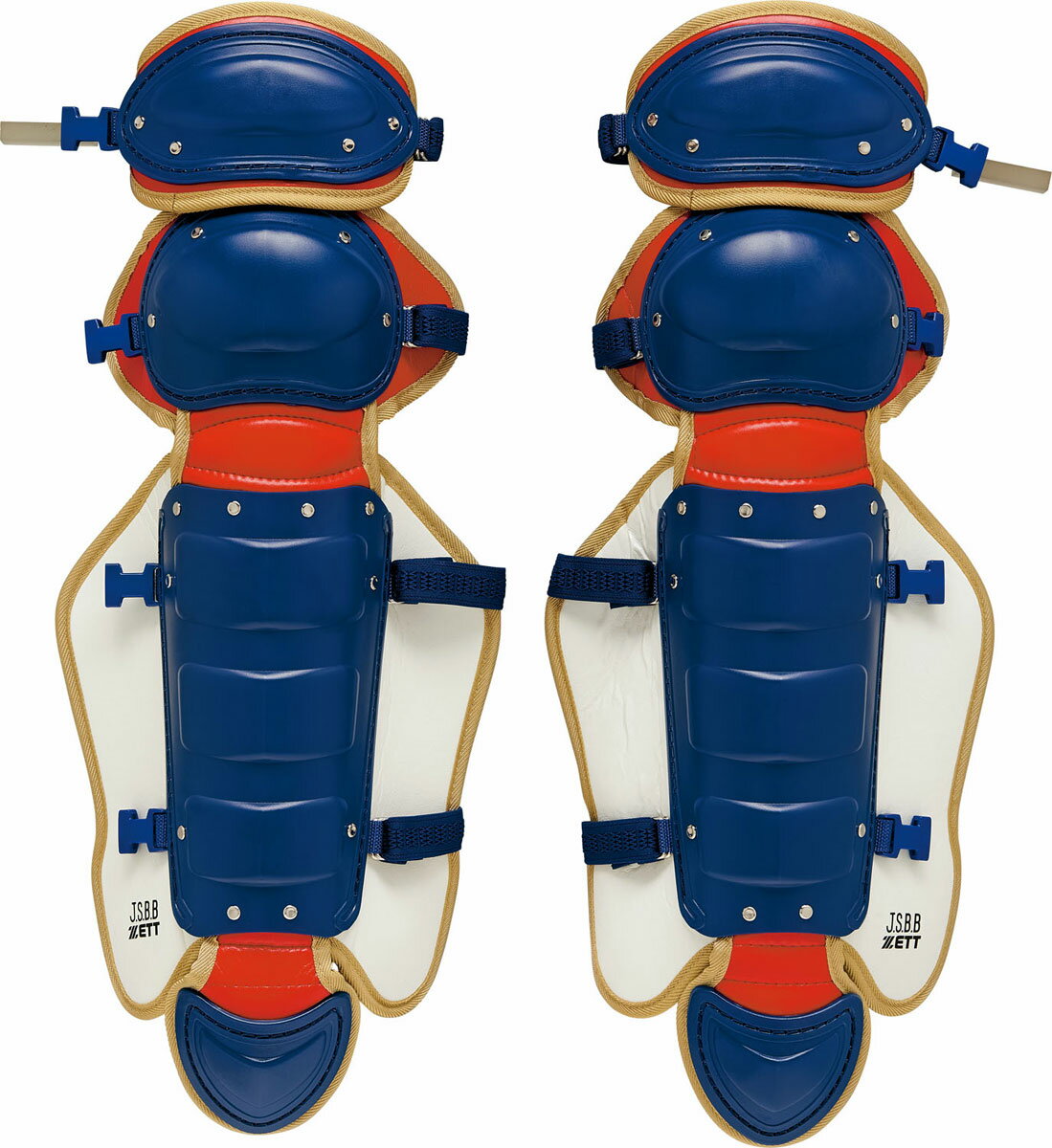 軟式用レガーツ 野球 キャッチャー レガース 捕手 小林モデル プロテクター ZETT(ゼット) BLL3298CA