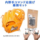 Ip select アイピーセレクト Ip.1050-18/Ip.7000 野球 グラブ グローブ 内野手用 硬式 十河モデル LH 右投げ用 コマンド セット