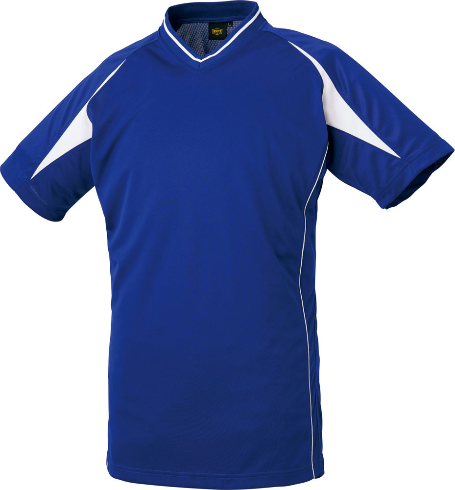 【メール便OK】ZETT(ゼット) BOT761 野球 Vネックベースボールシャツ ベースボールTシャツ